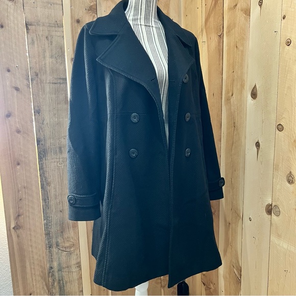 Old Navy Black Peacoat Sz.S - Picture 2 of 6